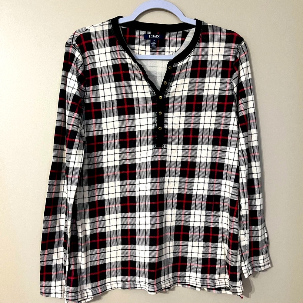 Chaps L Adorable LS shirt